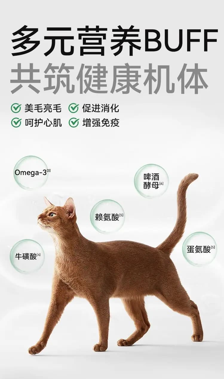 帕特果蔬全价猫粮 2kg 详情图 8
