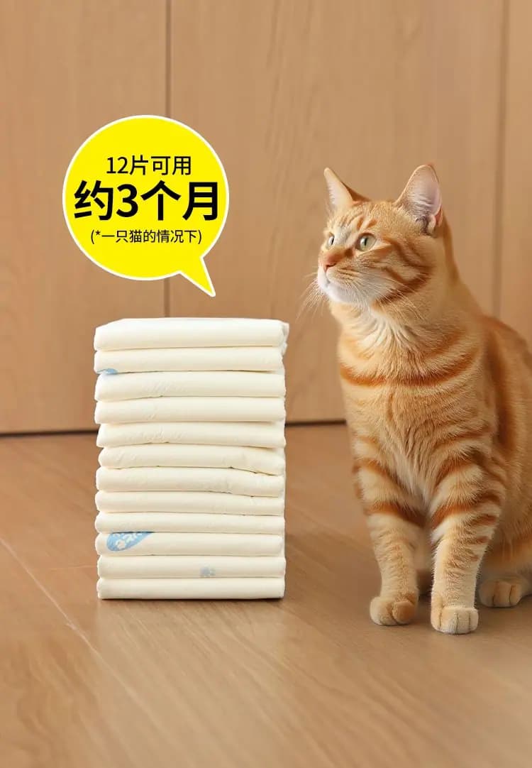 艾饰庭 双层猫砂盆纸垫 详情图 13