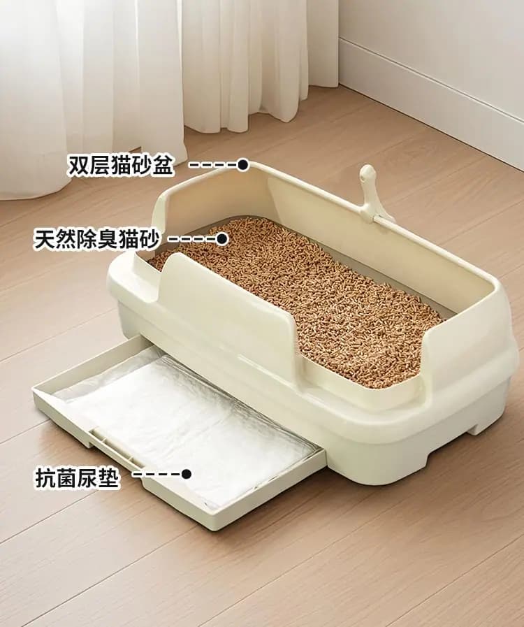艾饰庭 双层猫砂盆纸垫 详情图 18