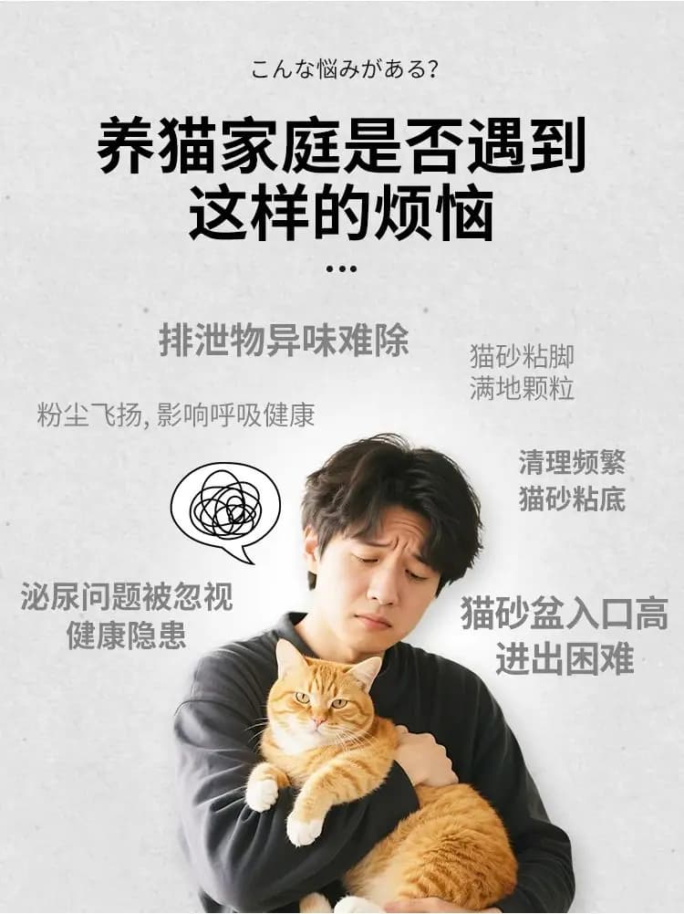 艾饰庭 双层猫砂盆 详情图 5