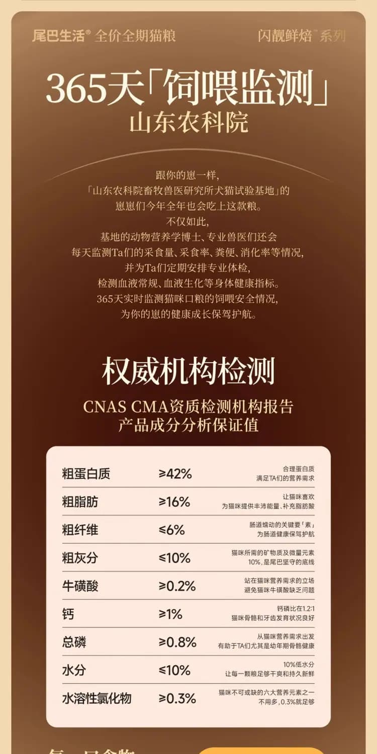 闪靓烘焙猫粮 兔肉鱼油 2kg 详情图 14