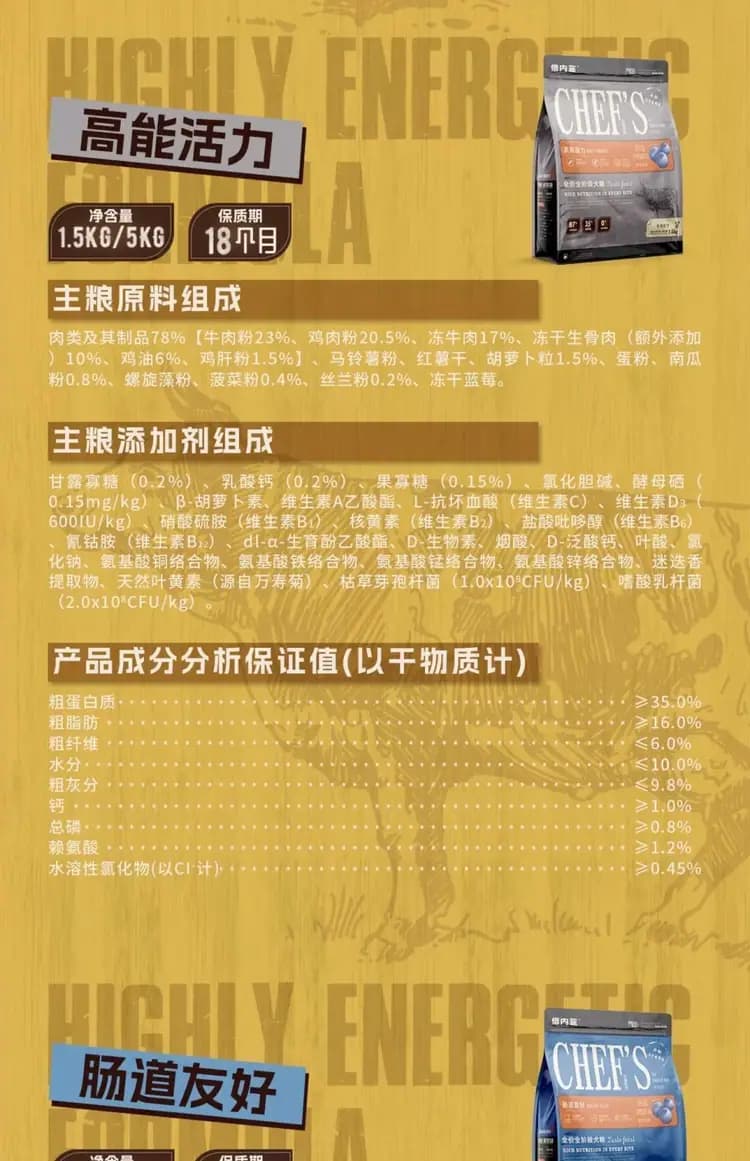 主厨犬粮 1.5kg 详情图 16