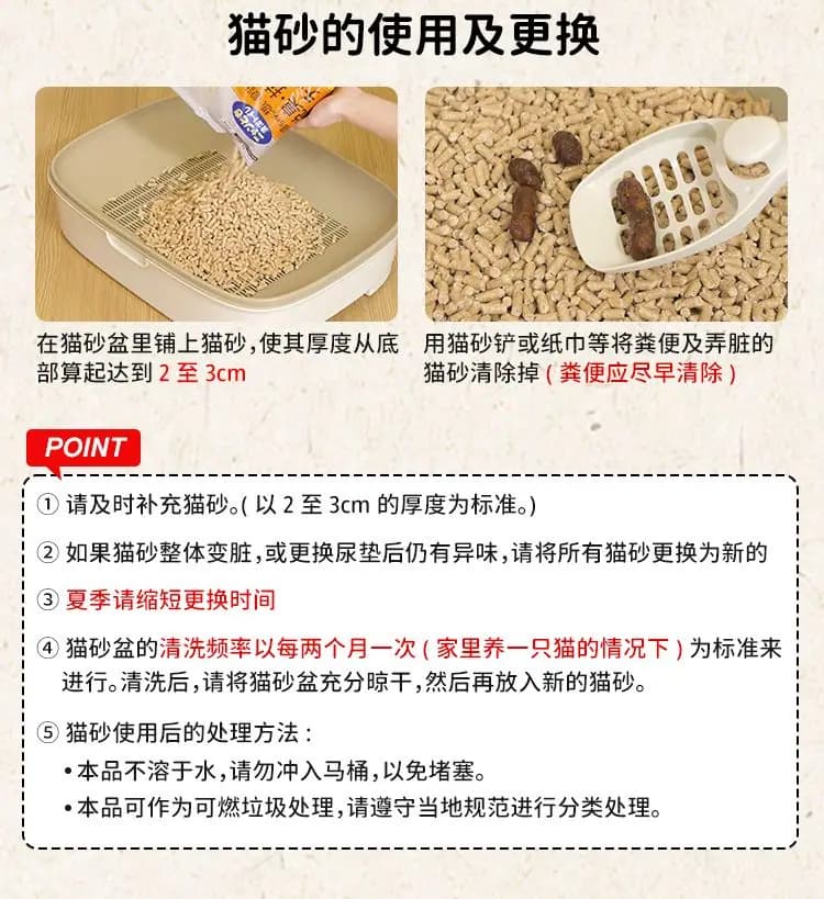 艾饰庭 双层猫砂盆专用猫砂 详情图 17